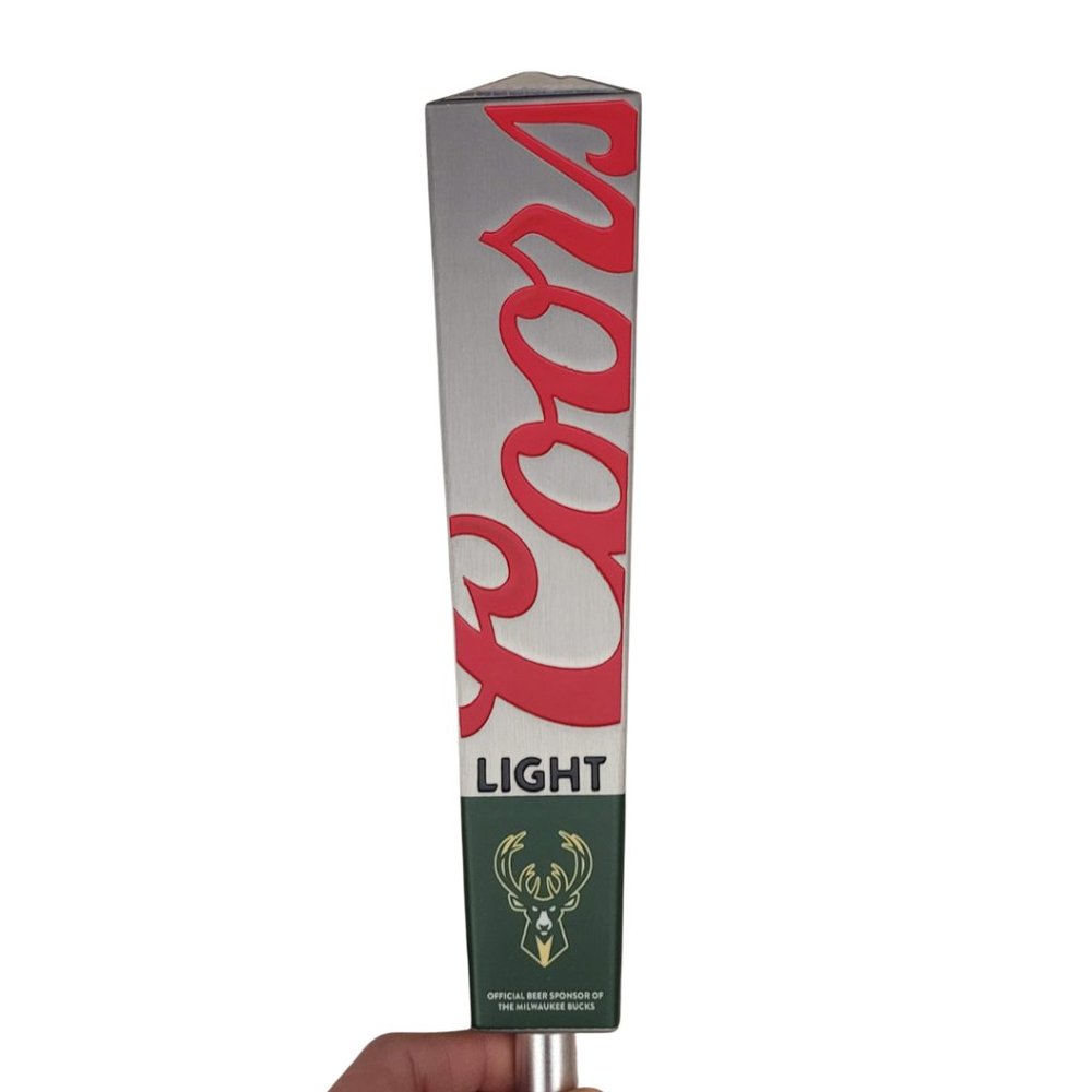Milwaukee Bucks Coors Light Tap Handle